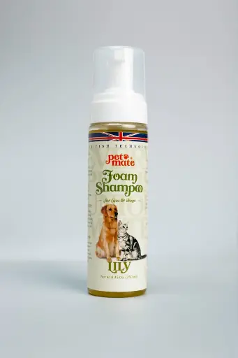 [PMFS-LIL 250ml] Pet Mate Foam Shampoo Mix Lily 250ml